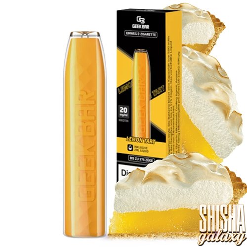 Geek Bar Lemon Tart - 575 Züge / Nikotin 20 mg Geek Bar Lemon Tart - 575 Züge / Nikotin 20 mg