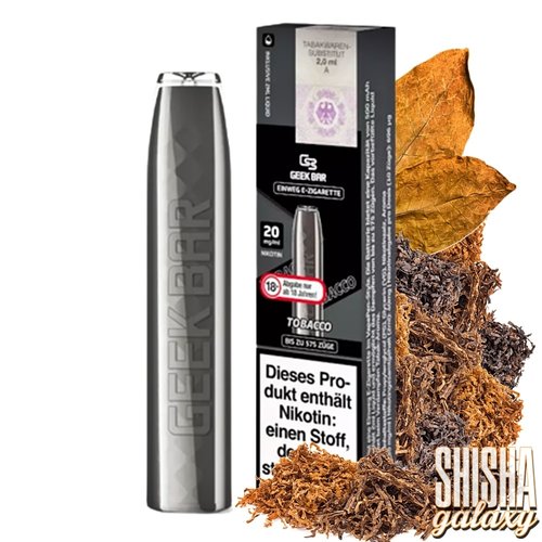 Geek Bar Tobacco (Star Spangled) - 575 Züge / Nikotin 18 mg Geek Bar Tobacco (Star Spangled) - 575 Züge / Nikotin 18 mg