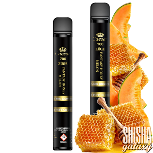 Caesar Caesar - Fantasy Honey Melon - Einweg E-Shisha - 700 Züge / Nikotin 20 mg