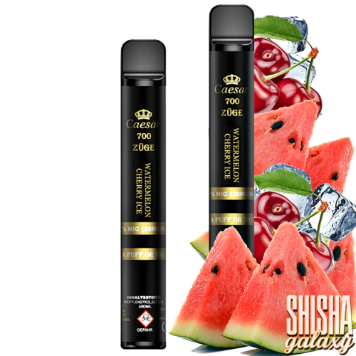 Caesar Caesar - Watermelon Cherry  - Einweg E-Shisha - 700 Züge / Nikotin 20 mg