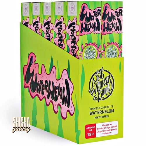 187 Strassenbande 187 Strassenbande - Watermelon - 10er Packung / Display (Sparset) - Einweg E-Shisha - 600 Züge / Nikotinfrei