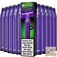 Blueberry Ice - 10er Packung / Display - 600 Züge / Nikotin 17 mg