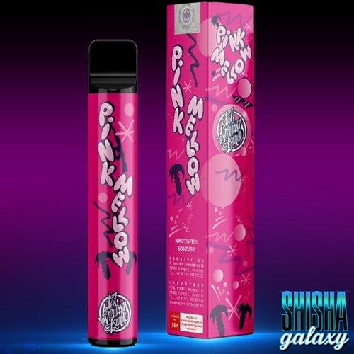 187 Strassenbande 187 Vape - Pink Mellow - 20er Packung / Display (Sparset) - Einweg E-Shisha - 600 Züge / Nikotinfrei