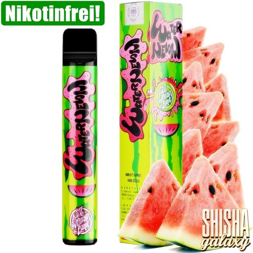 187 Strassenbande 187 Vape - Watermelon - 20er Packung / Display (Sparset) - Einweg E-Shisha - 600 Züge / Nikotinfrei