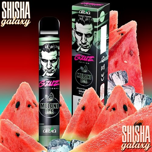 GZUZ Gzuz Vape - Meloni Ice - Einweg E-Shisha - 700 Züge - Nikotin 20 mg