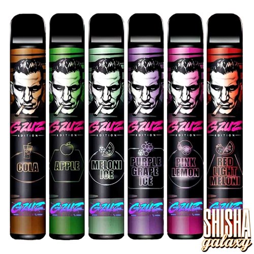 GZUZ Gzuz Vape - Purple Grape Ice - Einweg E-Shisha - 700 Züge - Nikotin 20 mg