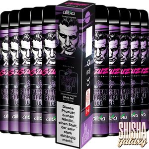 GZUZ Purple Grape Ice - 10er Packung / Display - 700 Züge / Nikotin 20 mg