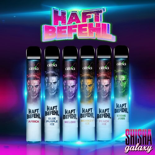 Haftbefehl Haftbefehl Vape - Blue Purple Ice - Einweg E-Shisha - 700 Züge - Nikotin 20 mg