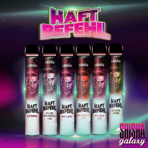 Haftbefehl Haftbefehl Vape - Africa - Einweg E-Shisha - 700 Züge - Nikotin 20 mg