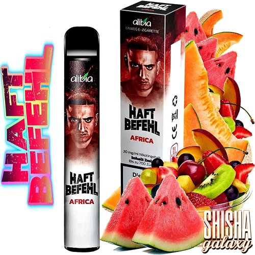 Haftbefehl Haftbefehl Vape - Africa - Einweg E-Shisha - 700 Züge - Nikotin 20 mg