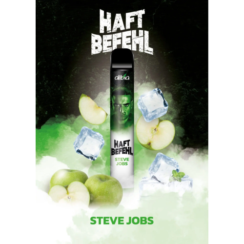 Haftbefehl Haftbefehl Vape - Steve Jobs - 10er Packung / Display (Sparset) - Einweg E-Shisha - 700 Züge - Nikotin 20 mg