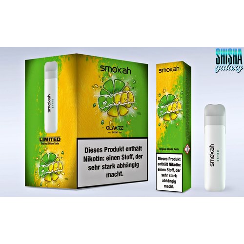 Smokah Smokah - Glamee Mini - Extro - Einweg E-Shisha - 700 Züge / Nikotin 20 mg