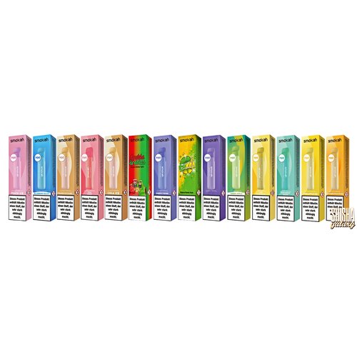 Smokah Smokah - Glamee Mini - Lime Mixed Fruits - Einweg E-Shisha - 700 Züge / Nikotin 20 mg