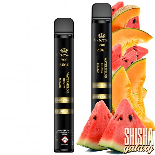 Caesar Caesar Vape - Watermelon Honey Melon - Einweg E-Shisha - 700 Züge / Nikotin 20 mg