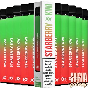 JOY STICK Starberry Kiwi - 10er Packung / Display - 700 Züge / Nikotin 20 mg