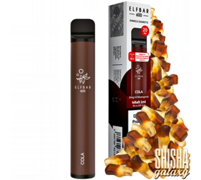 Elfbar Cola - 600 Züge / Nikotin 20 mg Elfbar Cola - 600 Züge / Nikotin 20 mg