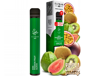 Elfbar Kiwi Passion Guava - 600 Züge / Nikotin 20 mg Elfbar Kiwi Passion Guava - 600 Züge / Nikotin 20 mg