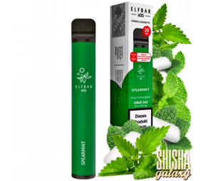 Elfbar Spearmint - 600 Züge / Nikotin 20 mg Elfbar Spearmint - 600 Züge / Nikotin 20 mg