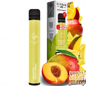 Elf Bar Pineapple Peach Mango - 600 Züge / Nikotin 20 mg