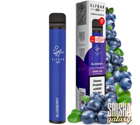 Elfbar Blueberry - 600 Züge / Nikotin 20 mg Elfbar Blueberry - 600 Züge / Nikotin 20 mg