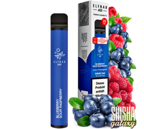 Elfbar Blueberry Sour Raspberry 600 Züge / Nikotin 20 mg Elfbar Blueberry Sour Raspberry 600 Züge / Nikotin 20 mg