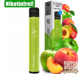 Elfbar Apple Peach - 600 Züge / Nikotinfrei Elfbar Apple Peach - 600 Züge / Nikotinfrei