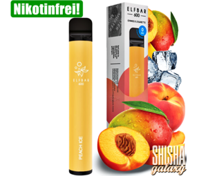 Elfbar Peach Ice - 600 Züge / Nikotinfrei Elfbar Peach Ice - 600 Züge / Nikotinfrei