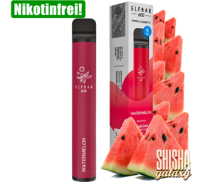 Elfbar Watermelon - 600 Züge / Nikotinfrei Elfbar Watermelon - 600 Züge / Nikotinfrei