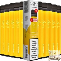 Banana Ice - 10er Packung / Display - 600 Züge / Nikotin 20 mg