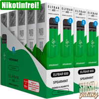 Spearmint - 20er Packung / Display - 600 Züge / Nikotinfrei