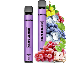 Al Massiva Grape Lebanese - 600 Züge / Nikotin 17 mg Al Massiva Grape Lebanese - 600 Züge / Nikotin 17 mg