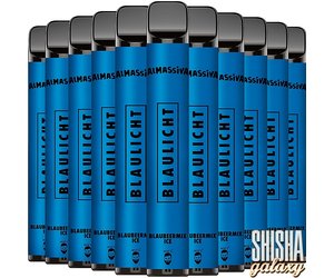 Al Massiva Vape - Blaulicht - E-Shisha Set - 10er Pack / Bundle