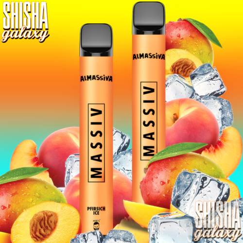 Al Massiva Al Massiva Vape - Massiv - 10er Packung / Display (Sparset) - Einweg E-Shisha - 600 Züge / Nikotin 17 mg