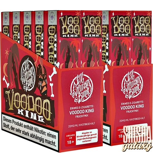 187 Strassenbande Voodoo King  - 20er Packung / Display - 600 Züge / Nikotin 20 mg