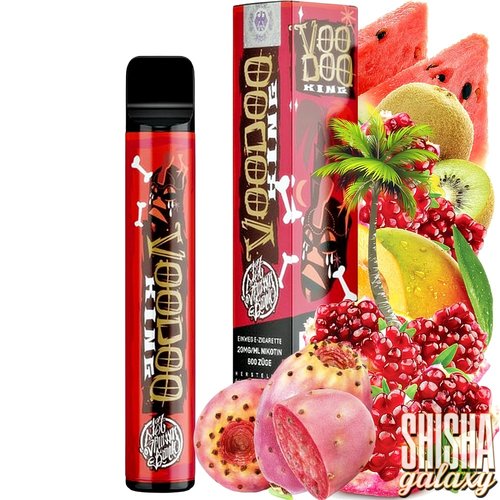 187 Strassenbande 187 Strassenbande - Voodoo King - 10er Packung / Display (Sparset) - Einweg E-Shisha - 600 Züge / Nikotin 20 mg