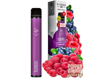 Elfbar Blueberry Raspberry - 600 Züge / Nikotin 20 mg Elfbar Blueberry Raspberry - 600 Züge / Nikotin 20 mg