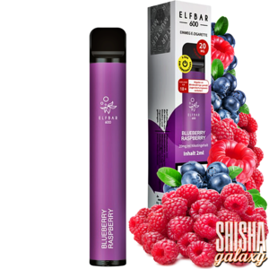 Elfbar Blueberry Raspberry - 600 Züge / Nikotin 20 mg Elfbar Blueberry Raspberry - 600 Züge / Nikotin 20 mg