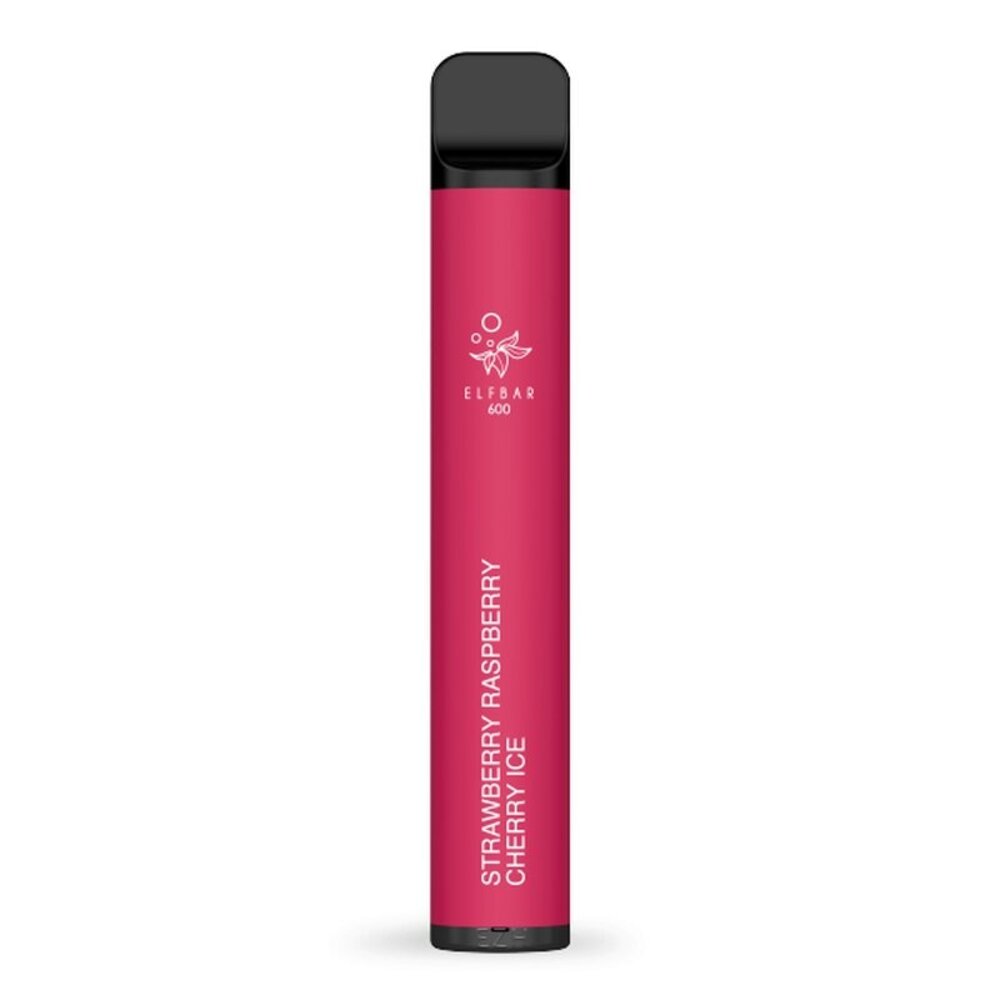 Elfbar Elf Bar 600 - Strawberry Raspberry Cherry Ice - 600 Züge / Nikotin 20 mg - Einweg E-Zigarette Elfbar Elf Bar 600 - Strawberry Raspberry Cherry Ice - 600 Züge / Nikotin 20 mg - Einweg E-Zigarette