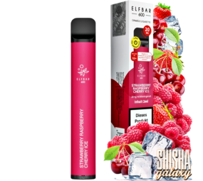 Elfbar Strawberry Raspberry Cherry Ice - 600 Züge / Nikotin 20 mg Elfbar Strawberry Raspberry Cherry Ice - 600 Züge / Nikotin 20 mg