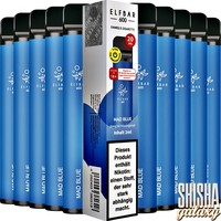 Mad Blue - 10er Packung / Display - 600 Züge / Nikotin 20 mg