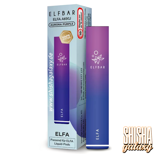 Elf Bar ELFA - Pod Kit - Akku 500 mAh - Aurora Purple