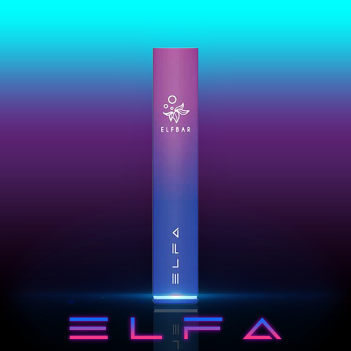 Elf Bar Elf Bar - ELFA - Prefilled Pod Kit - Akku 500 mAh - Aurora Purple (Wiederaufladbare Mehrweg E-Zigarette)