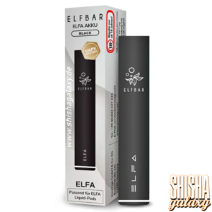 Elf Bar ELFA - Pod Kit - Akku 500 mAh - Black