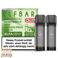 ELFA - Kiwi Passion Fruit Guava - Liquid Pod - Nikotin 20 mg - 2er Pack