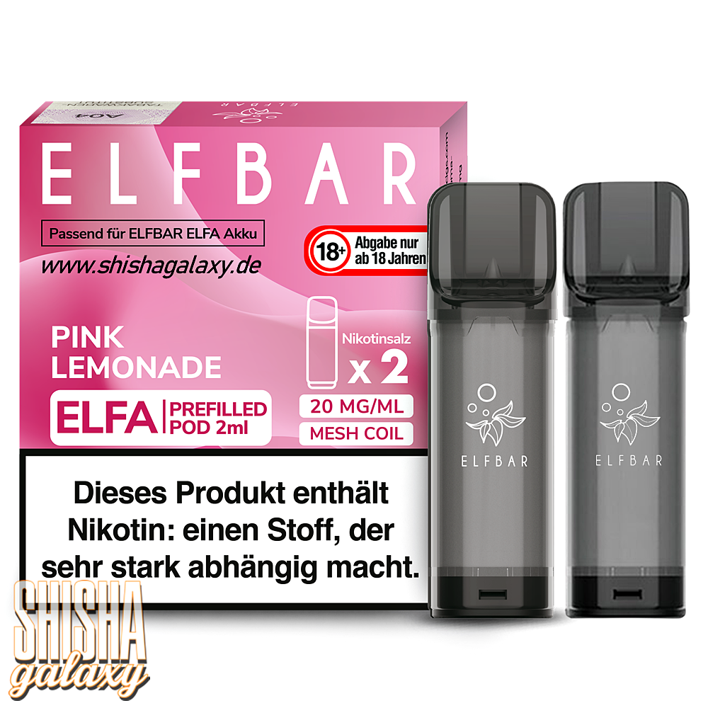 Pink Lemonade ELFA Pod Precaricate Elf Bar