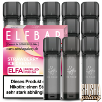 ELFA - Strawberry Ice Cream - Liquid Pod - Nikotin 20 mg - 10er Pack