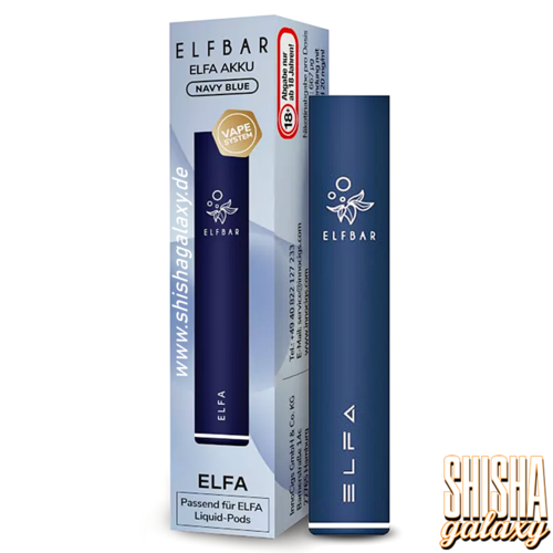 Elf Bar Elf Bar - ELFA - Prefilled Pod Kit Set - Akku 500 mAh - 10 Stück / Alle Farben (Wiederaufladbare Mehrweg E-Zigaretten)