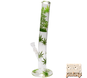 Bongstarz Ice Glasbong - Exotic Blossom - 45 cm - 18/8er Schliff Bongstarz Ice Glasbong - Exotic Blossom - 45 cm - 18/8er Schliff