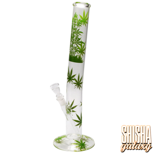 Bongstarz Ice Glasbong - Exotic Blossom - 45 cm - 18/8er Schliff