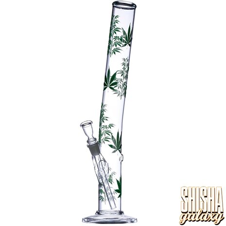 Leaf & Multicolor Leaf & Multicolor - Glasbong - Big - Tropical - 46 cm - 18/8er Schliff Leaf & Multicolor Leaf & Multicolor - Glasbong - Big - Tropical - 46 cm - 18/8er Schliff